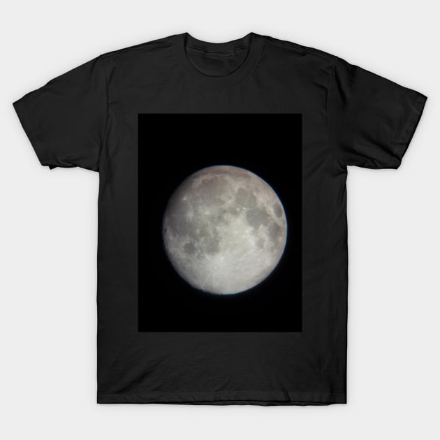 Moon Photo T-Shirt by diffrances